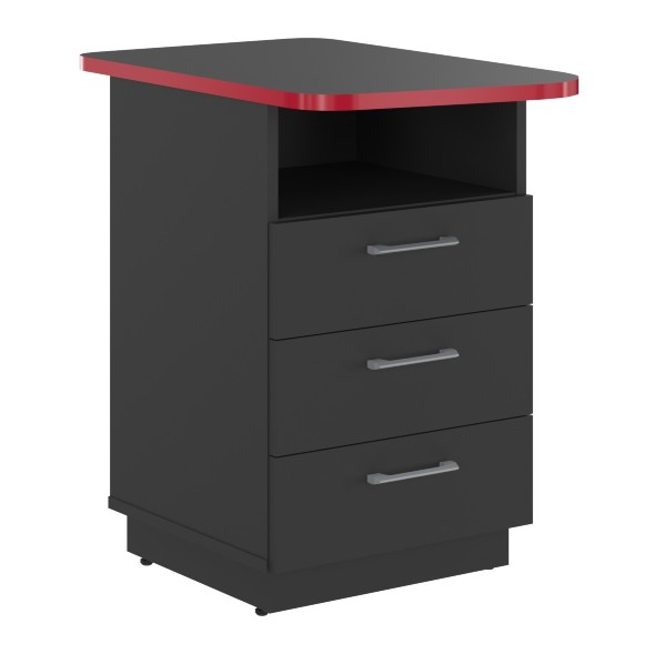 Тумба приставная с цоколем SFLC-3D.2A 467х735х745 SKILLL