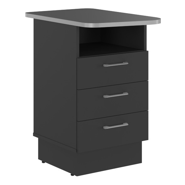 Тумба приставная с цоколем SFLC-3D.3A 467х735х809 SKILLL