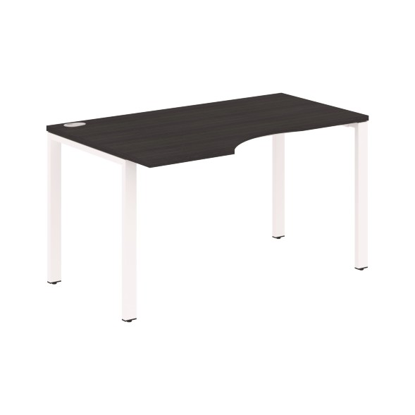 Стол эргономичный XS6CET 149(L) белый/антрацит 1400х900х750 XTEN-S60