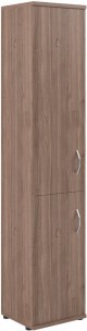 Шкаф колонка с глухой средней и малой дверьми СУ-1.3(L) Ясень Шимо 406*365*1975