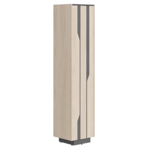 Шкаф СФ-574203 Дуб светлый/Белый премиум 464х430х2100 LINE