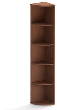 Стеллаж угловой УС-1 Беларусь Орех 365*365*1975 IMAGO