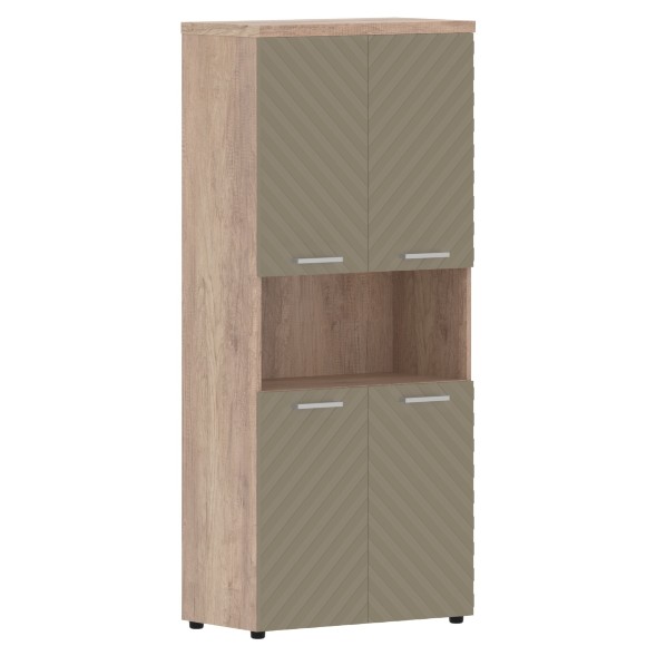 Шкаф с комплектами малых дверей и топом TLHC 85.4 856х450х1968 TORR LUX