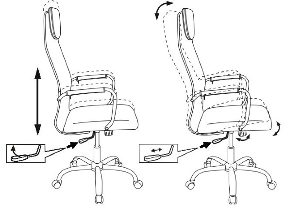 Кресло руководителя Бюрократ KB-9/ECO в Сыктывкаре 
