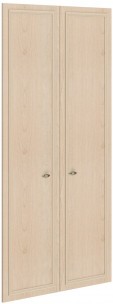 Двери высокие RHD 42-2 Бук Тиара 439х26х1900